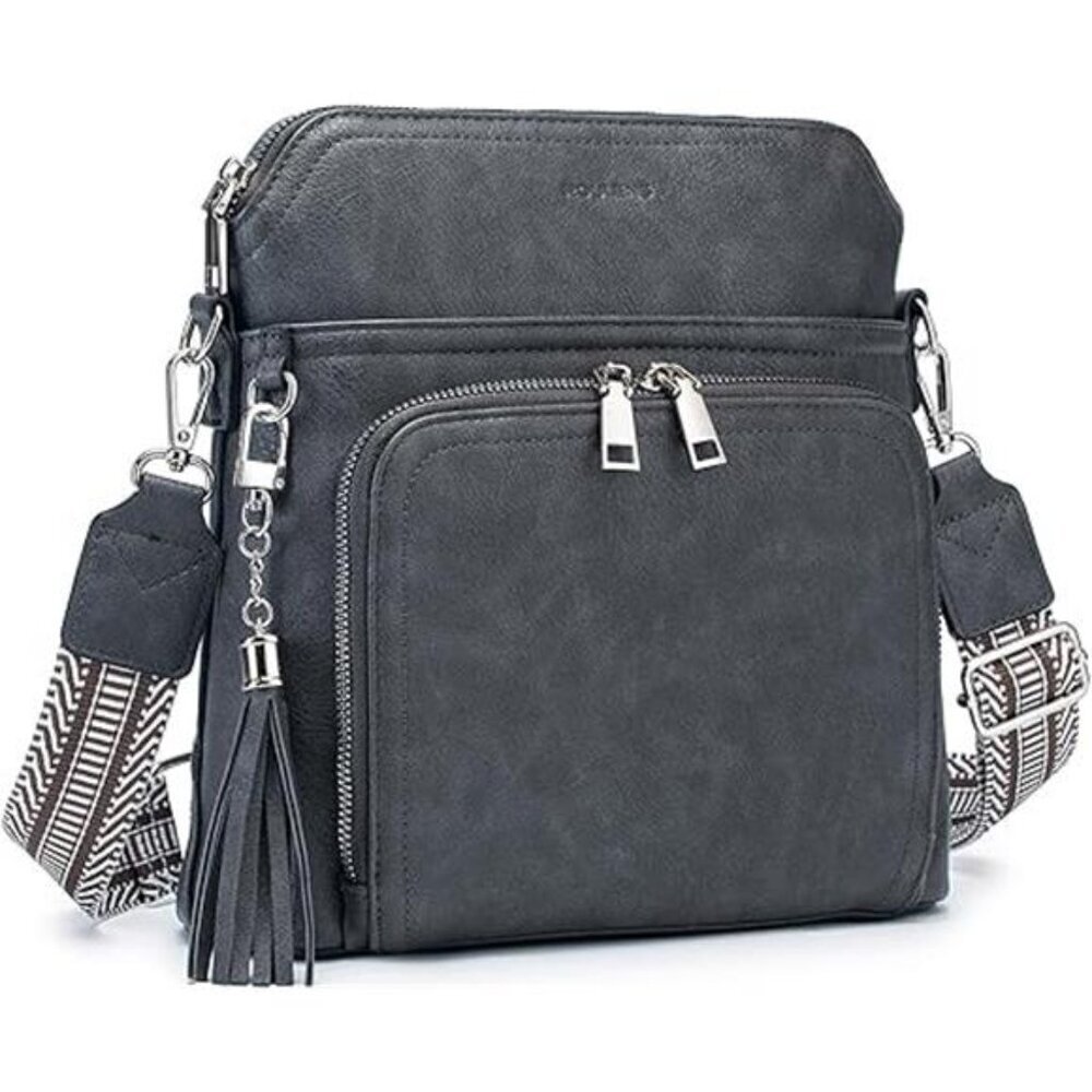 Medium Crossbody Bag for Women Vegan Leather - Picture 7 of 7